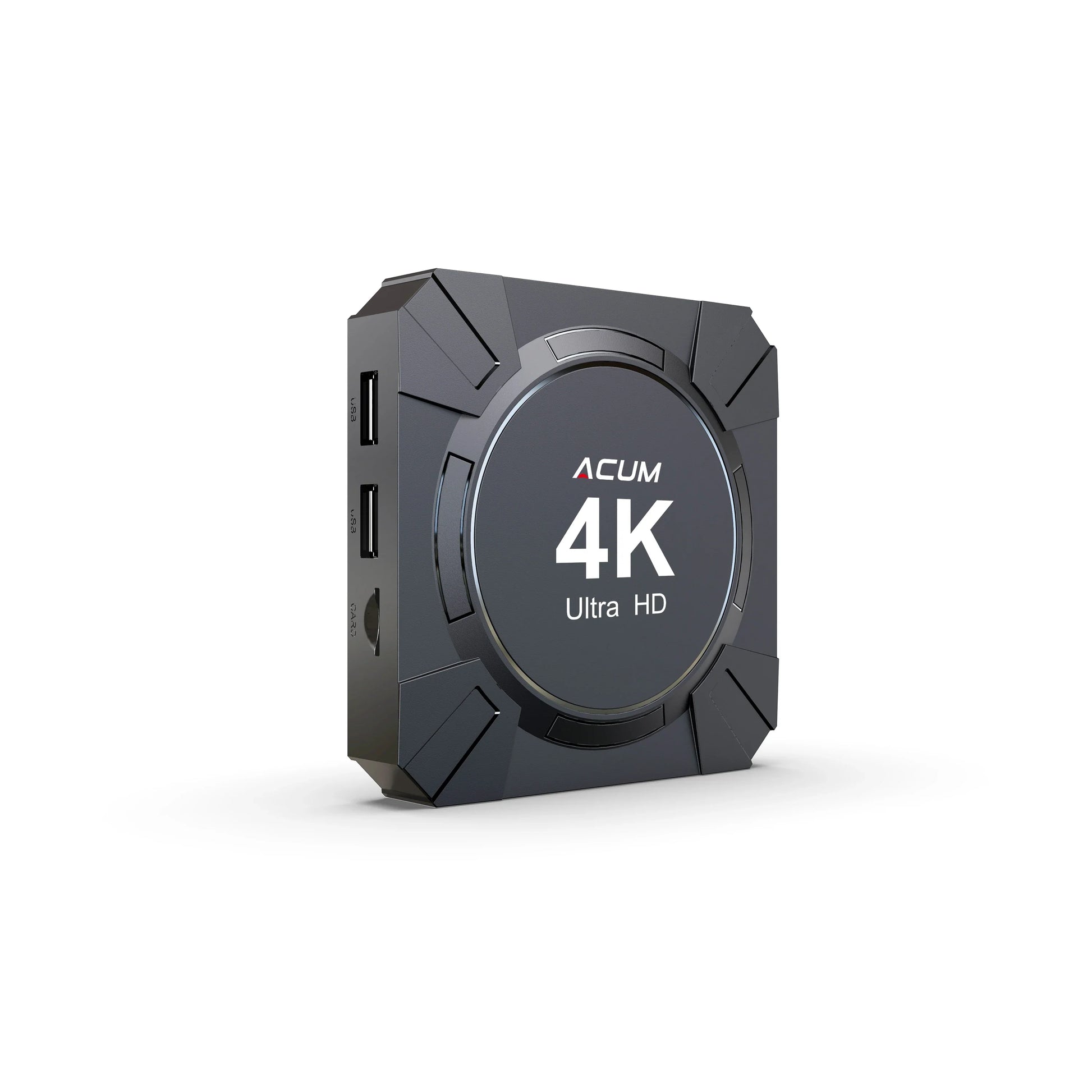 Android 14 4K Smart TV Box, Voice Remote, Dual-Band WiFi